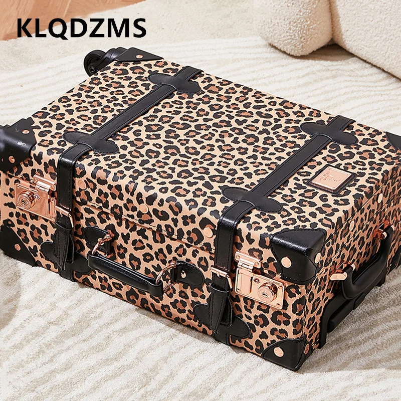 KLQDZMS Rolling Suitcase Set 20 Inch Boarding Box 22