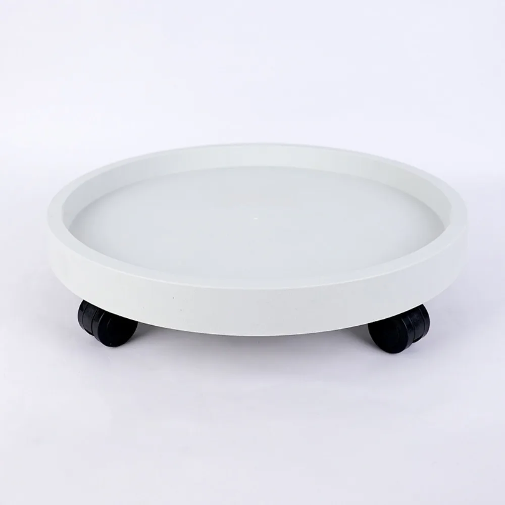 Movable Flower Plant Pot Tray Whith 360-degree Rolling Flower Plant Pot Base Flower Pot Tray With Water Tray
