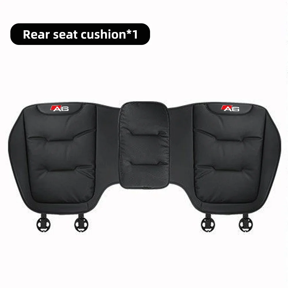 Lederen Autostoel Cover Universele Vier Seizoenen Auto Voor/Achter Zitkussen voor Audi A1 A3 A4 A5 A6 A7 a8 Auto Stoel Protector Pad