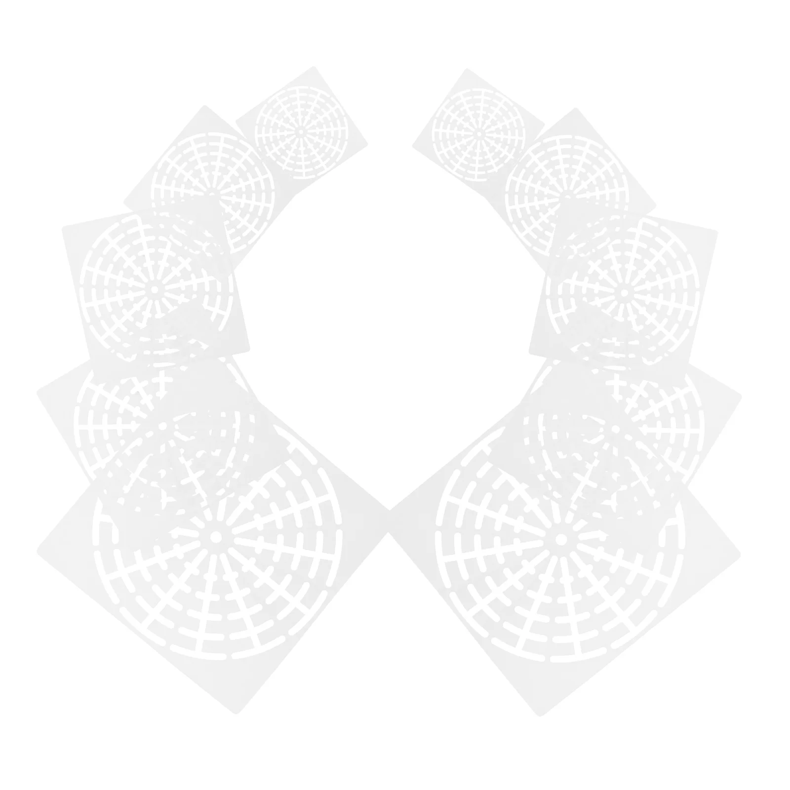 

10pcs Mandala Stencil Reusable Precise Templates Diy Painting Wall Art Decor Craft Projects Stone Floral Drawing Stencils