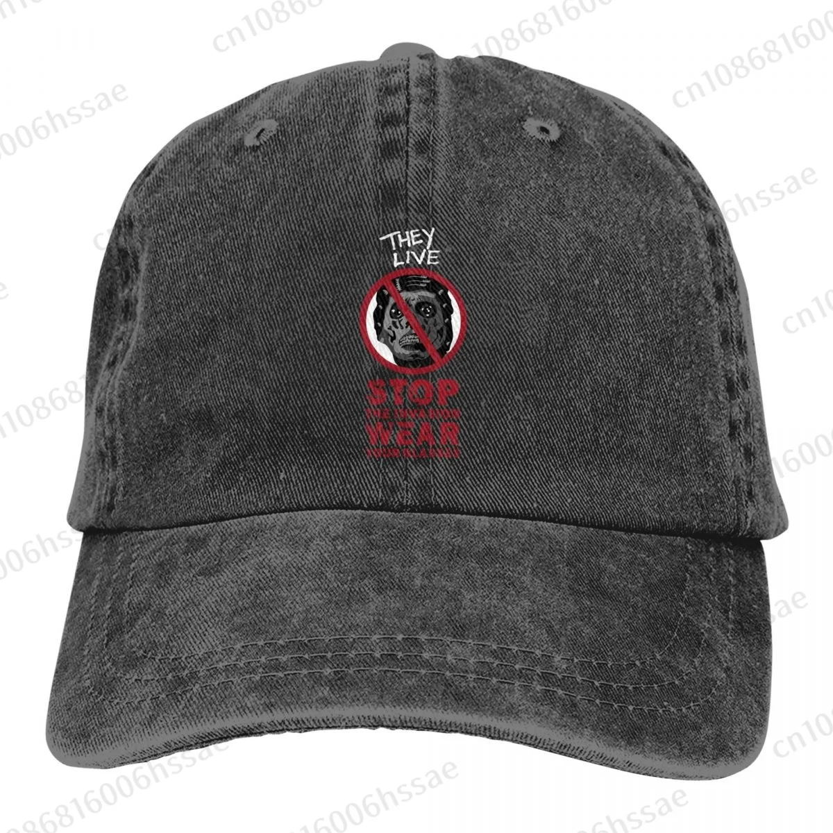 They Live Fashion Unisex Cotton Baseball Cap Outdoor Adult Adjustable Denim Hat