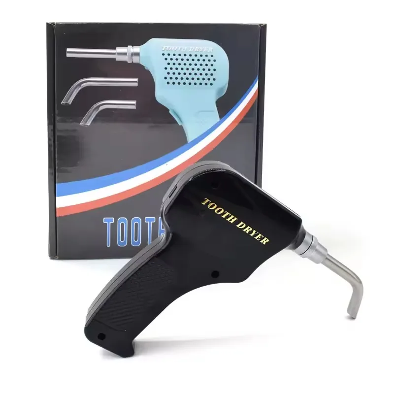 dentistry New green/black electric tooth dryer USB cold air dryer 1400mAh