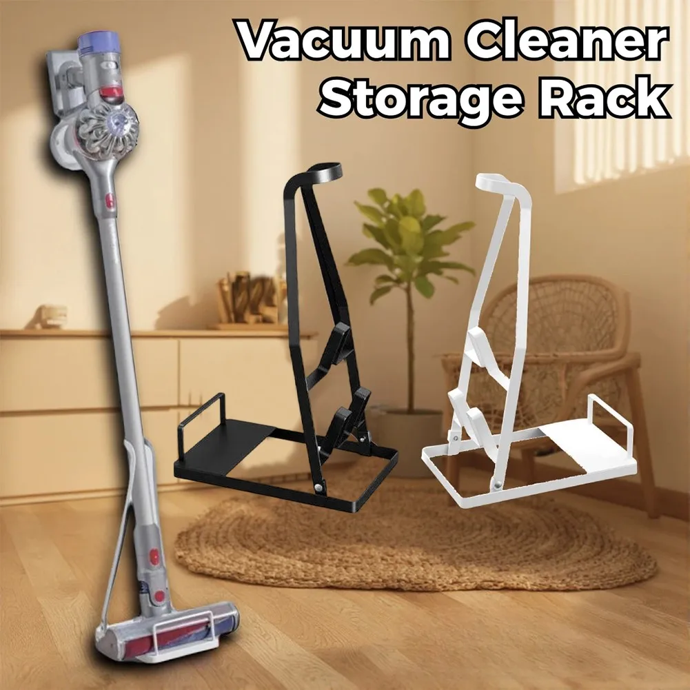 

Vacuum Cleaner Stand Storage Rack Floor Mounted Base Holder For Most Vacuums Support Holder For Home Living Room