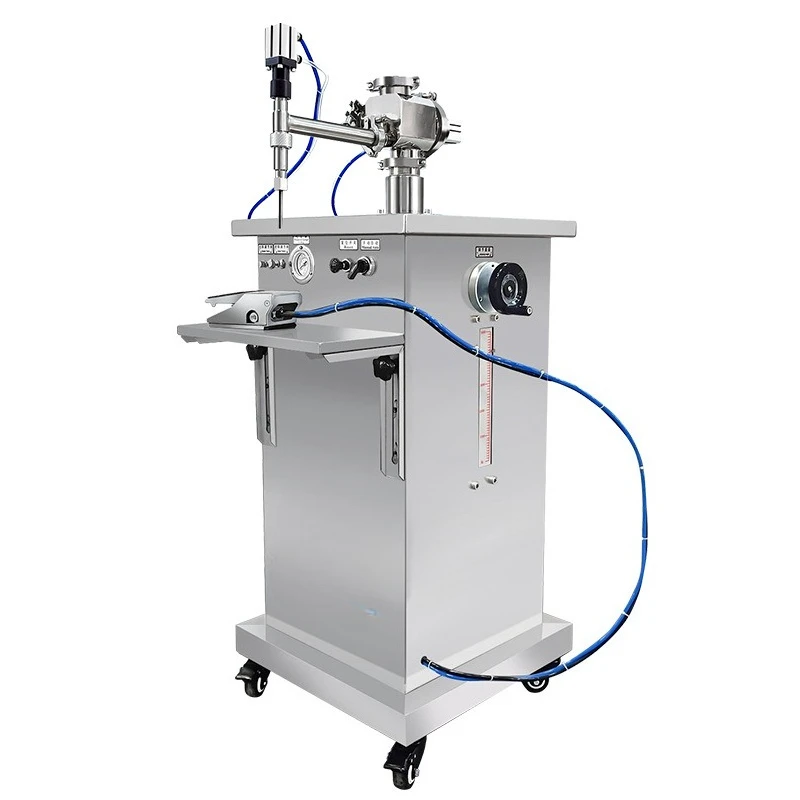 

Semi-automatic liquid filling machine numerical control automatic quantitative equipment edible oil honey Baijiu small