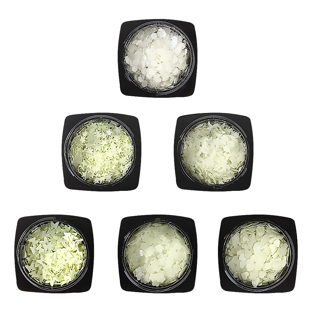 

Креативные наклейки для маникюра с блестками, флуоресцентные художественные украшения, наклейки для ногтей, макияж для тела, лица, вечеринка, праздник, событие