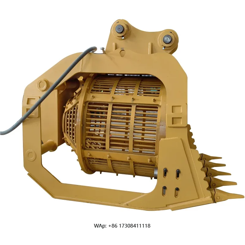 

Excavator Attachments Rotating Hydraulic Rotary Screen Bucket Attachments