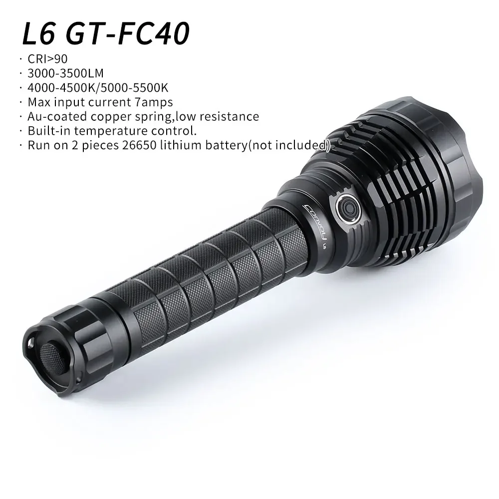 Convoy L6 GT-FC40 26650 Flashlight