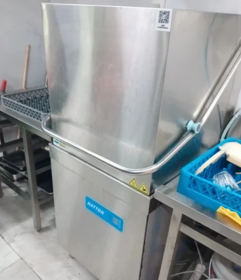 Smart Commercial Industrial Dishwasher Automatic Utensil Washer Hood Type Dish Washing Machines For Restaurant