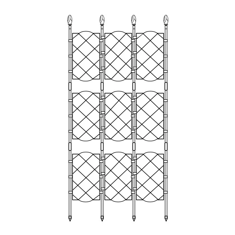 Plant Climbing Rattan Frame Outdoor Climbing Plant Garden Trellis Potted Plant Trellis Plant Support Screen Style Frame