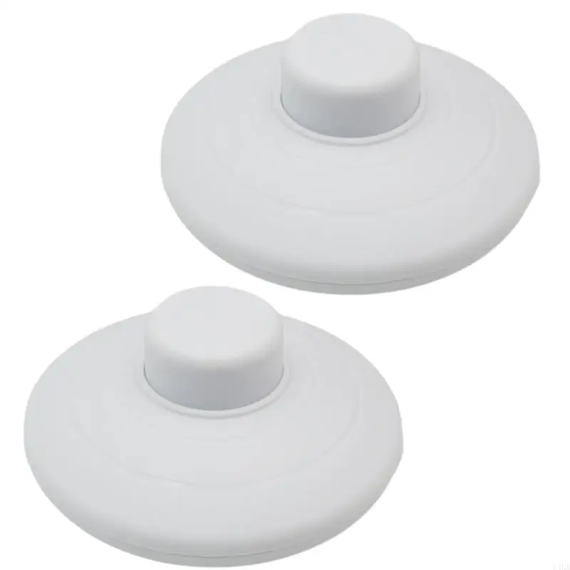 Interruttori spinta del pedale U4LA 2pcs Sostituzione Lampada a pavimento rotondo
