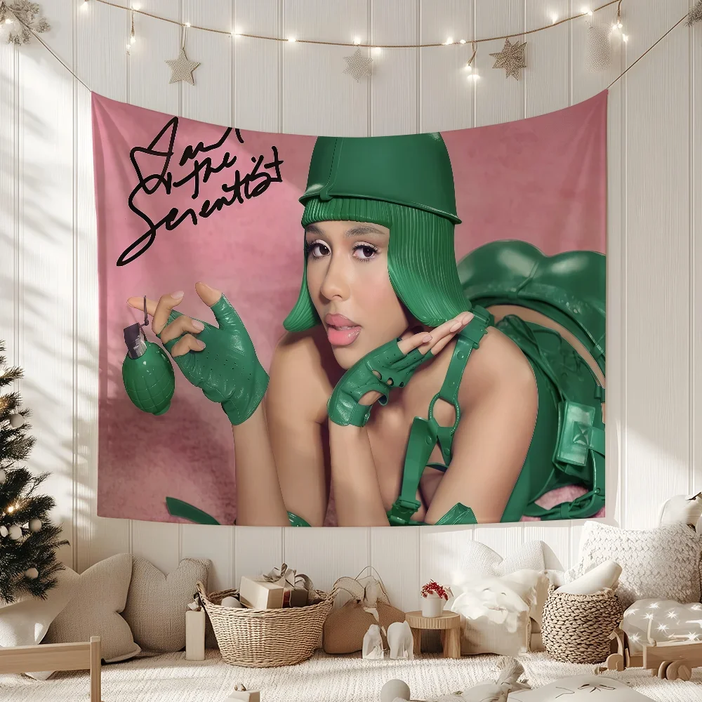 Singer M-Mariah the Scientist flag For Garden Party Living Room Home Wall Decor Banner Bedroom Outdoor Tapestry