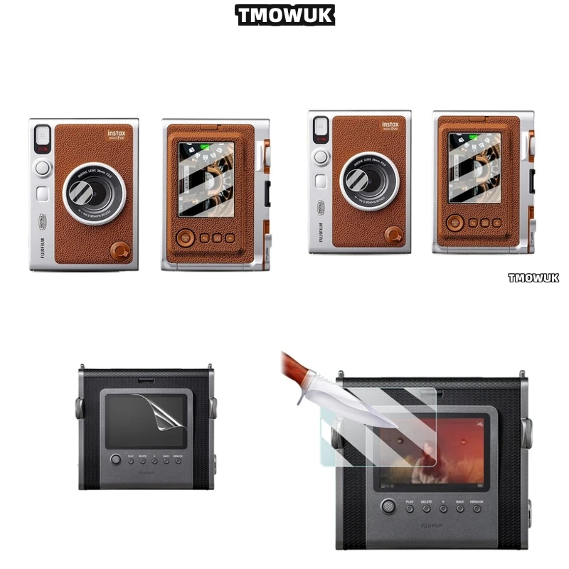 

For Fujifilm Instax WIDE EVO Mini Evo: Ultra-Thin Camera Screen Film, Tempered Glass, 9H Anti-Scratch, HD Clear LCD Protector