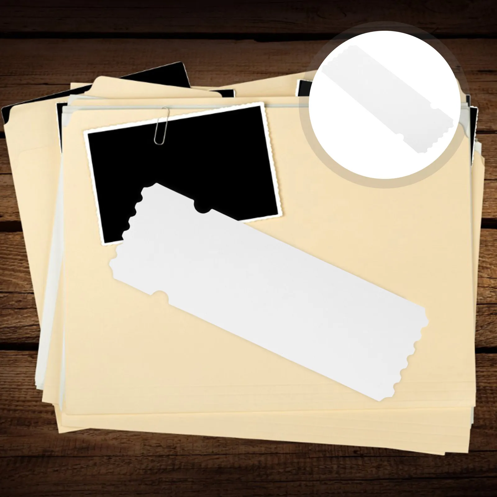 

25pcs Blank Ticket Stubs Watercolor Paper For Diy Art Crafts Mailing Collecting Drawing Painting Bookmark Postcards Cardstock