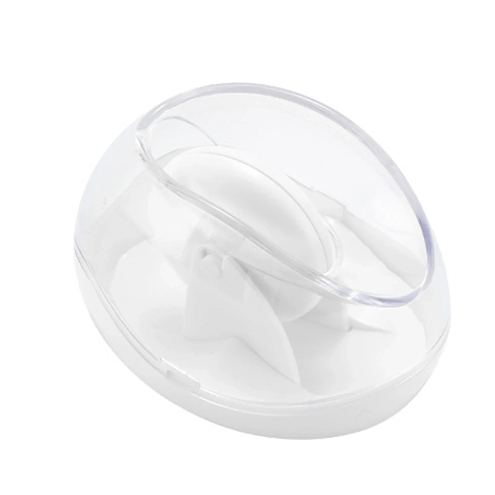 1pcs Clear Paper Clips Storage Box with Magnetic Paperclips Holder Organizer Bookmarks Dispenser Home School Office Stationery