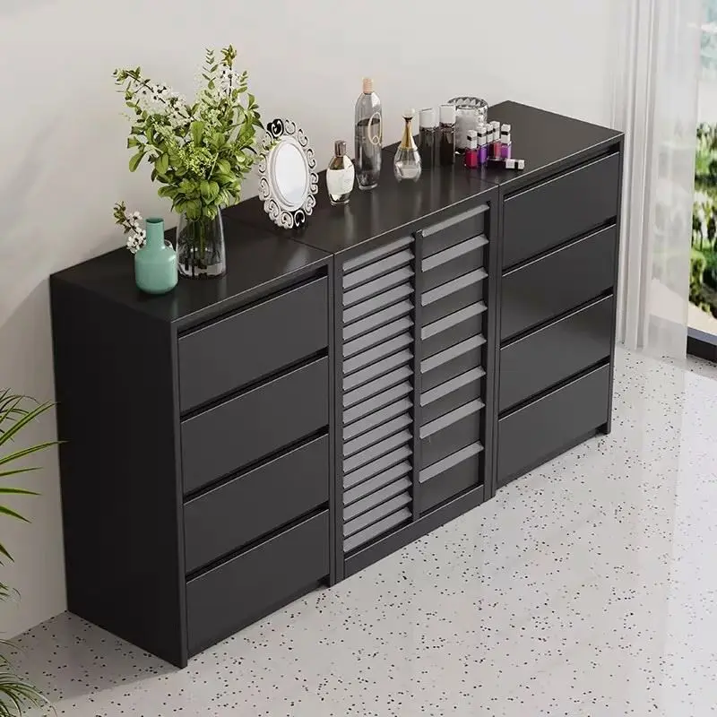 Hot Sale Luxury Nail Cabinet Display Cabinet Popular Beauty Store Floor Cabinet for Sale