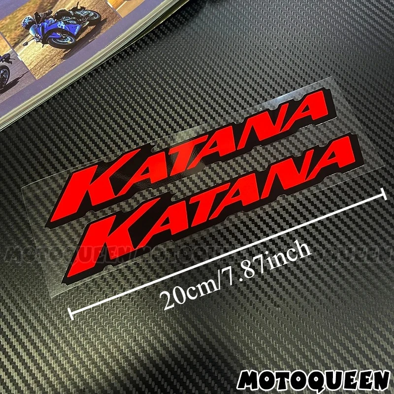 KATANA Motorcycle Sticker Set Vinyl Decals for Suzuki Katana GSX-S750 GSX-S1000 GSX-R750 GSX-R1000 Bike Tank Helmet Car Window