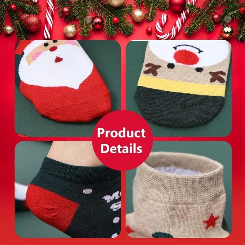 

24 Days Countdown Box Socks Christmas Stocking Advent Calendar Boys Girls Men Women Christmas Socks Gift Holiday Celebration New