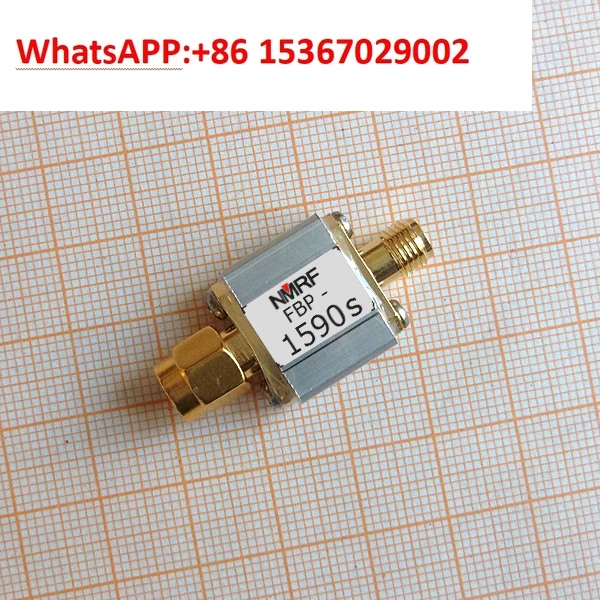 

SAW bandpass filter for GPS L1 band satellite positioning, only for passive antenna systems