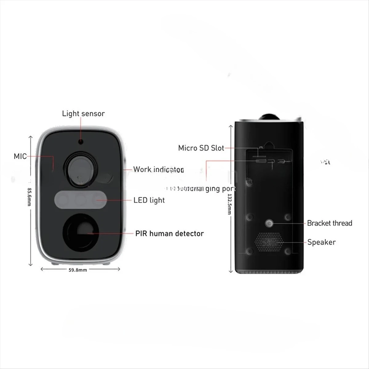 4G SIM Battery Powered Security Spotlight Camera 4MP Floodlight Camera PIR Detection Outdoor Wireless CCTV Camera HOT