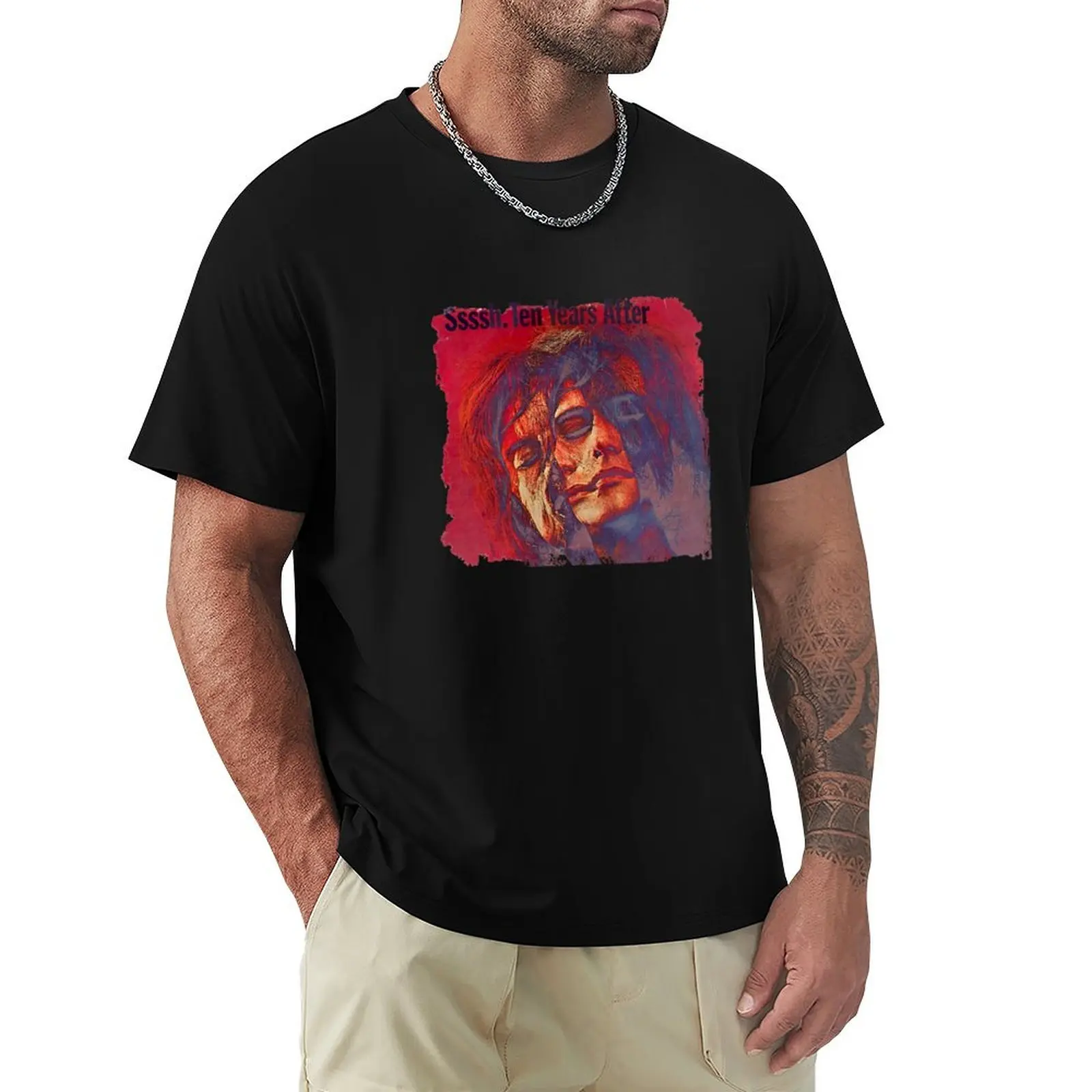 Ten Years After T-Shirt Soft Basic Cotton Short Sleeve Tee