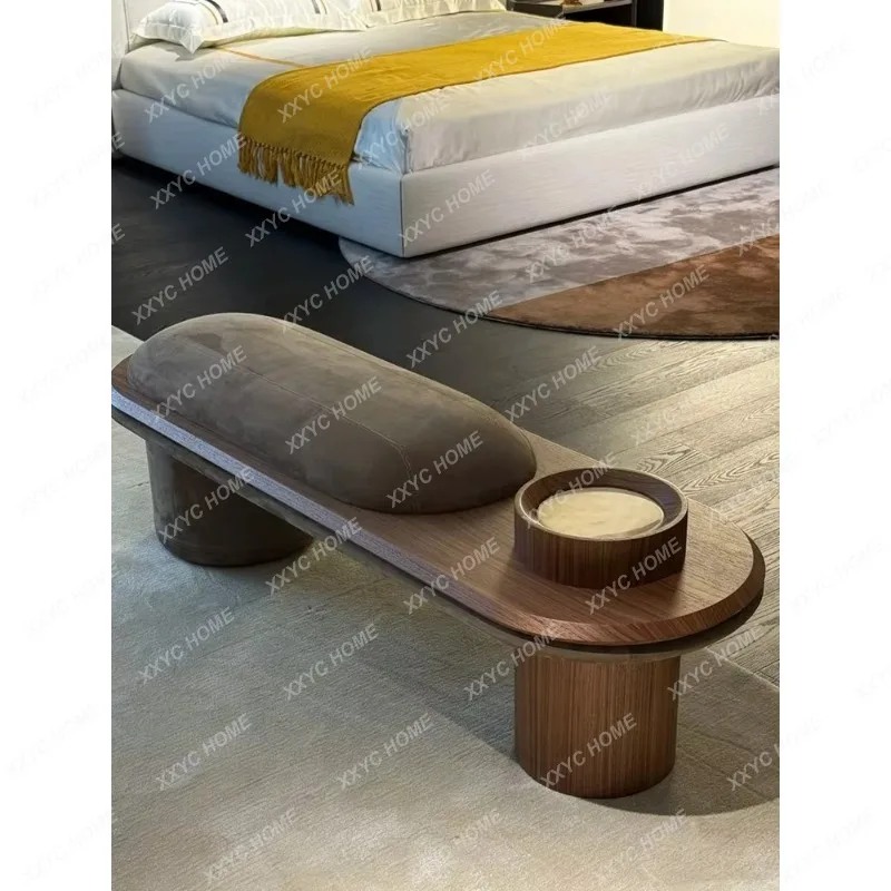 XXsimple solid wood bench bedroom cloakroom bedside stool foyer shoe changing stool