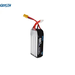 4S GEPRC 660mAh 90/180C HV 3.8V/4.35V bateria LiPo nadaje się do serii Cinelog dla części akcesoria do dronów Quadcopter RC FPV