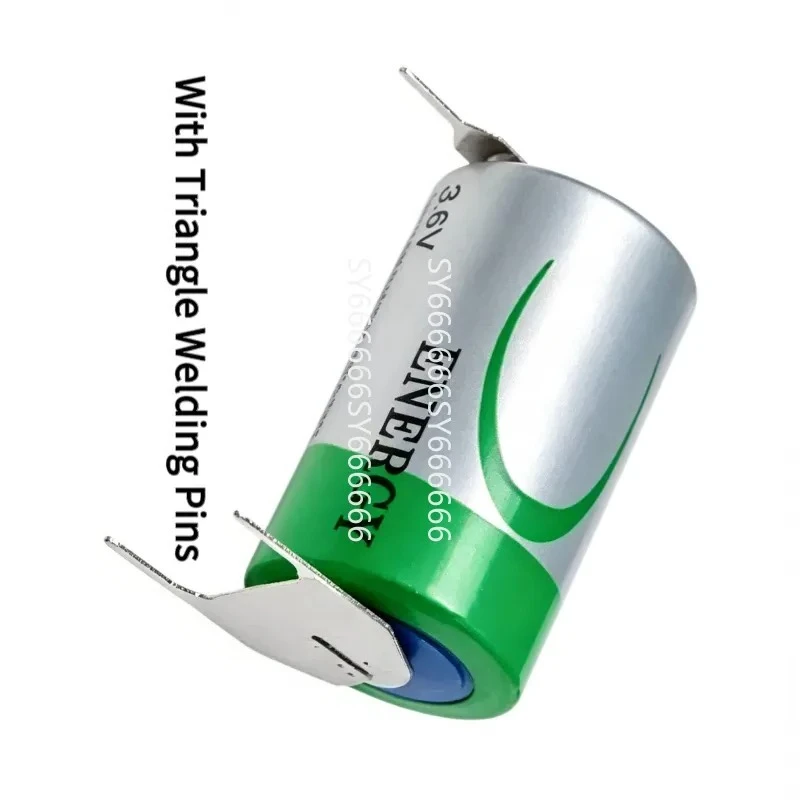 100% New Original Korea For XENO With Triangle Soldering Tabs XLP-050F 3.6V 1/2AA ER14250 Lithium Industrial Battery