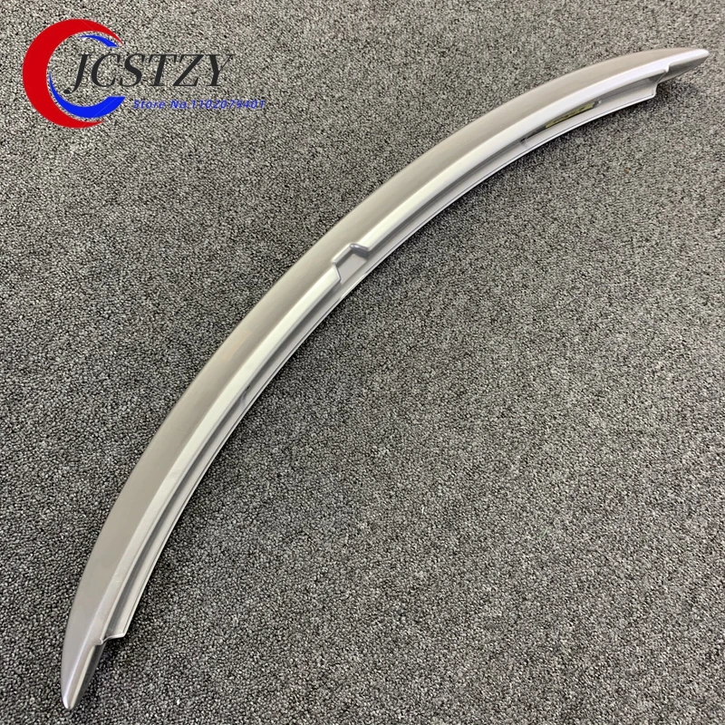 For Yaris Spoiler ABS Material Car Rear Wing Primer Color Rear Spoiler Press the tail For Toyota Yaris Spoiler 2008-2013