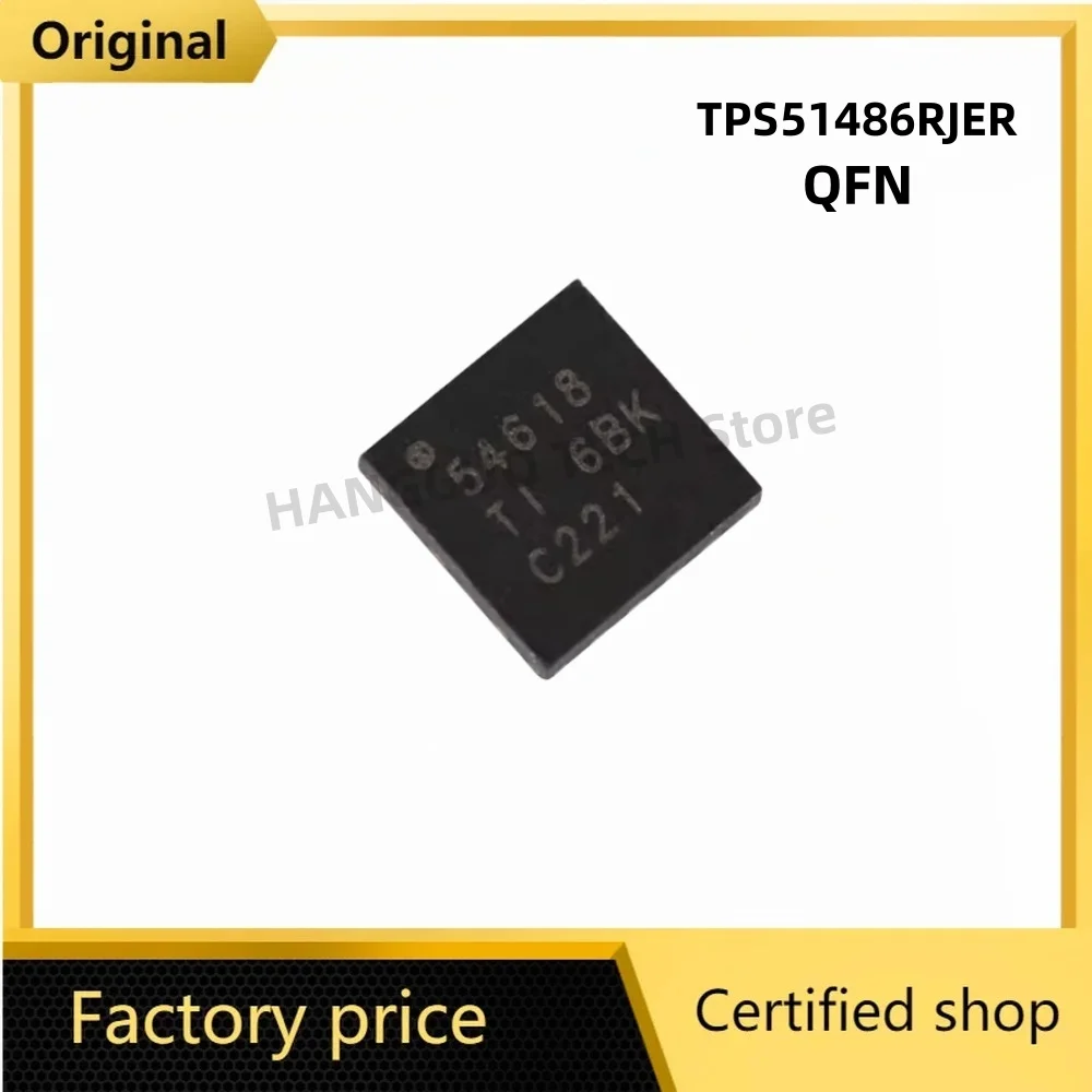 2PCS/Lot Original TPS51486RJER TPS51487XRJER Silk Screen 51486 51487X QFN-18 Power management IC chip