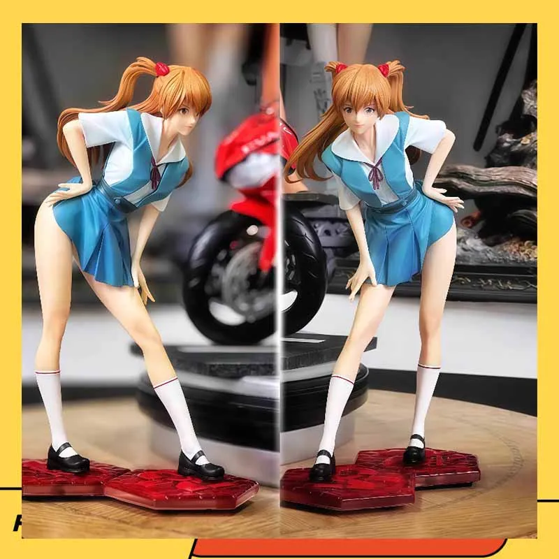 

В наличии Neon Genesis Evangelion Eva Asuka Новый стиль Школьная форма 20 см Gk China Ver. Фигурки Модели Аниме Игрушки Куклы Коллекция
