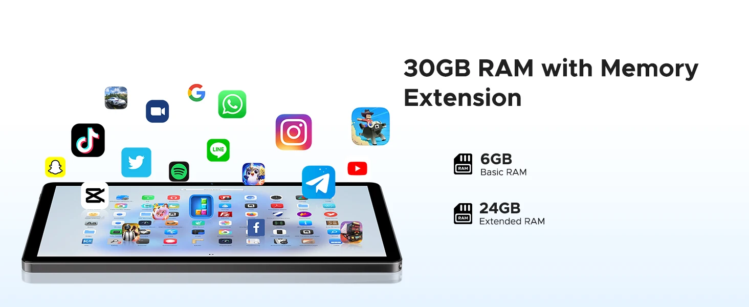 Doogee U11 Pro Android 16 Global Version Tablet Pc 90Hz Ultra-Clear Screen 11 Inch 30Gb(6+24) 256Gb 8580Mah Battery Tablet Pc