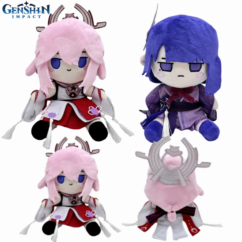 

Genshin Impact Yae Miko Plush Kawaii Zhong Li Xiao HuTao Pluahies Pillow Cartoon Cute Cosplay Soft Stuffed Dolls Toys Xmas Gift