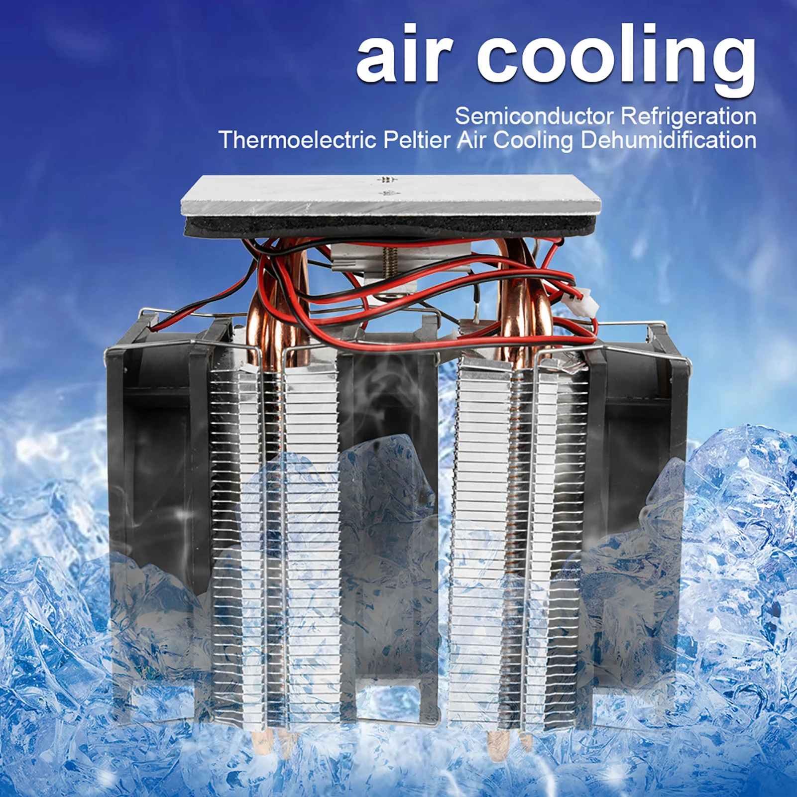 Semiconductor Refrigeration Cooling Device Thermoelectric Cooler 12V 10A DIY Mini Fridge TEC-HT064112
