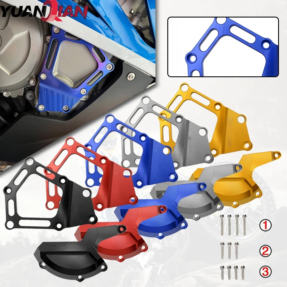 

Engine Stator Guard Cover Protector Side Case Slider For BMW S1000RR HP4 K42 K46 S 1000 RR S1000 RR 2009 - 2018 2017 Motorcycle