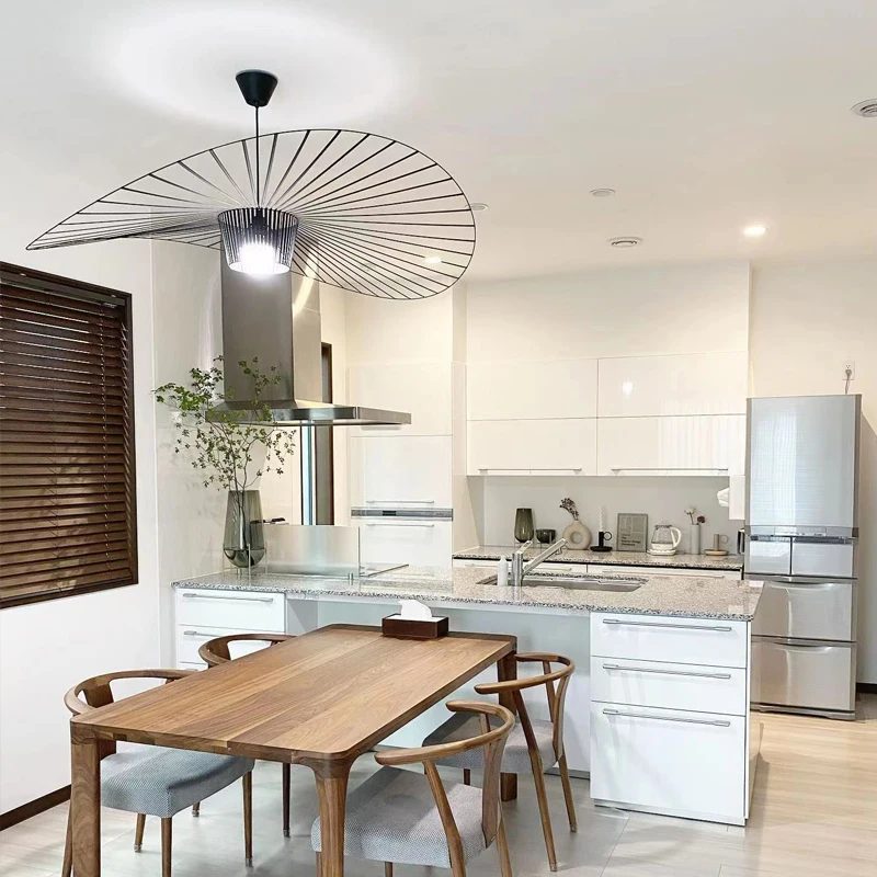 

2025 Modern Nordic Hats Pendant Lights Industrial Home Desin Ceiling Lamp Living Dining Room Restaurant Hanging Fixtures