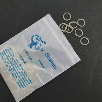 Zubní super elastické latexové rovnátka gumové pásky 5oz ortodontický ligační kroužek ortopedické léčebné materiály 10 nejlepší prodej ligové pavouky - №2
