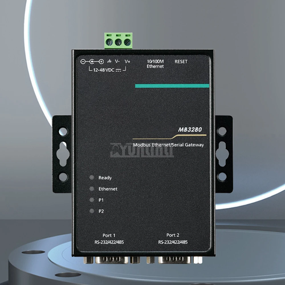 New MGate MB3280 Fiber Optic Transceiver Gateway Standard