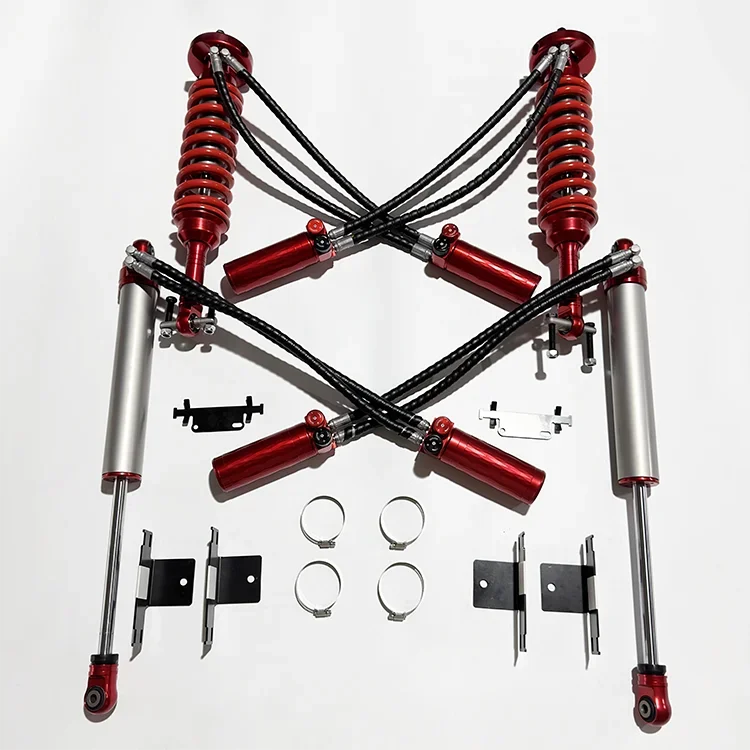 High Performance Adjustable 4x4 Shock Absorber Nitrogen off-road 4x4 F150 Double Oil Pipe Suspension System