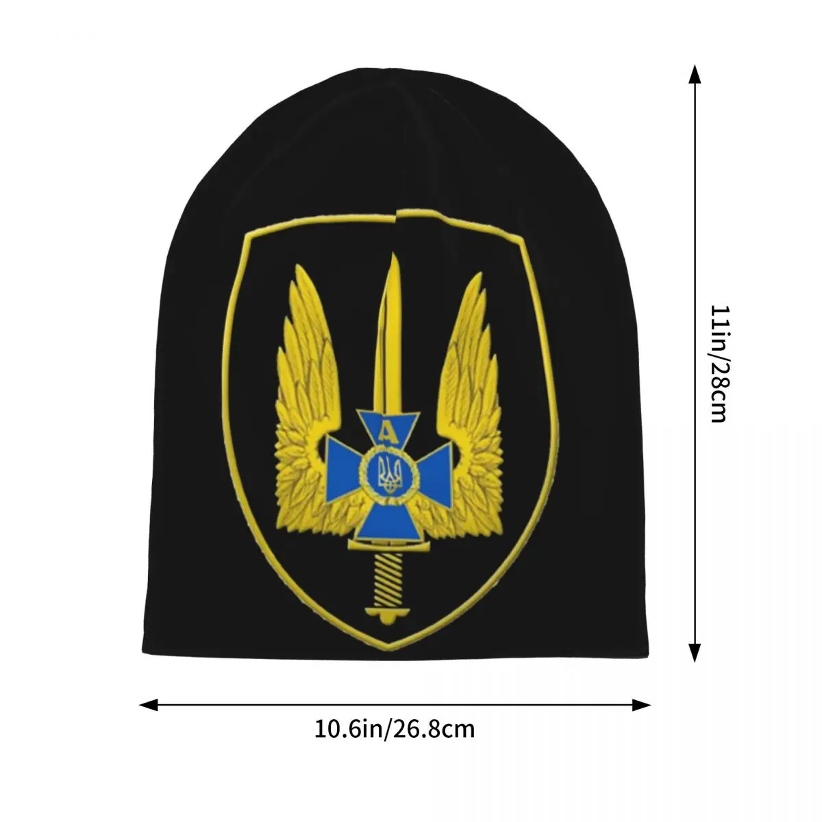 Ukraine Caps Ukrainian Vintage Adult Outdoor Skullies Beanies Hats Summer Warm Dual-use Bonnet Hat