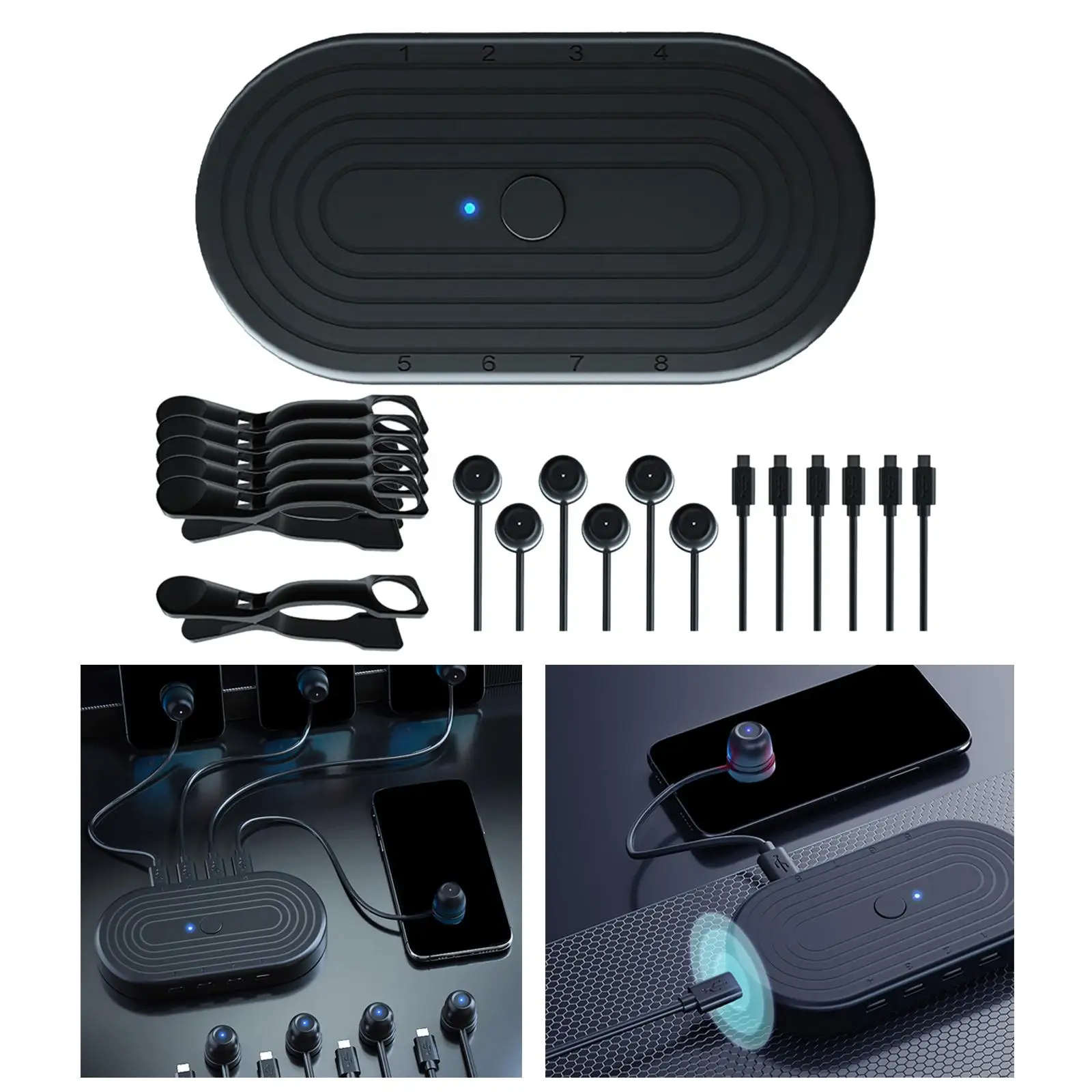 라이브 방송용 스마트폰 연속 10W 지능형 커넥터