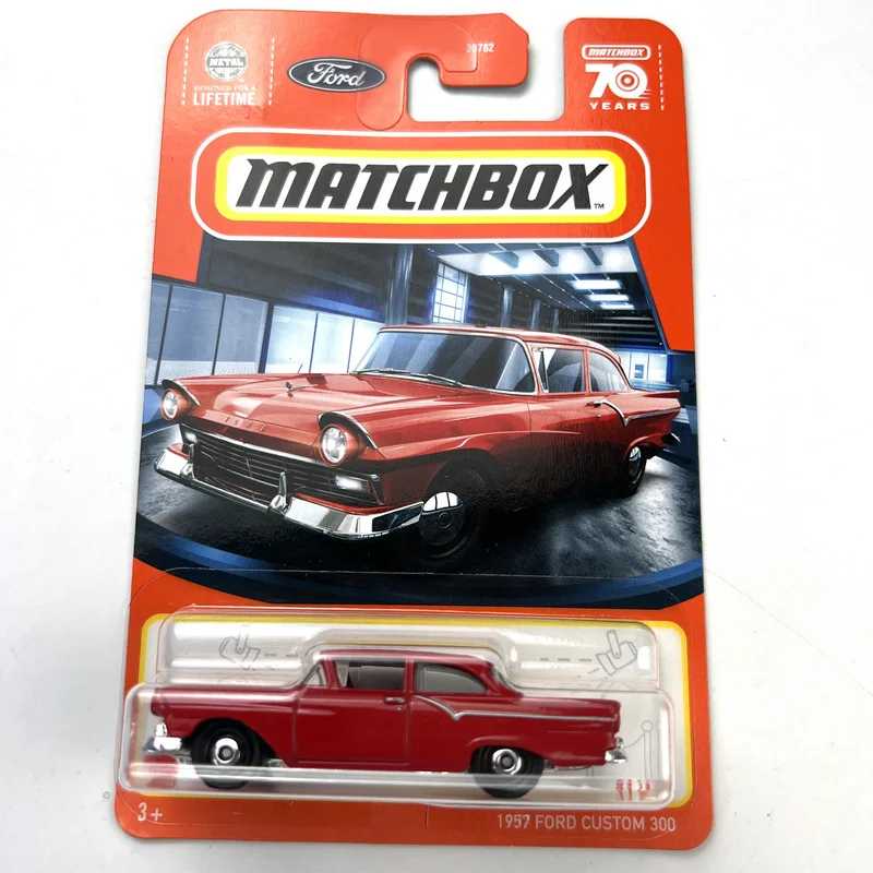 

2023 Matchbox Cars 1957 FORD CUSTOM 300 1/64 Metal Die-cast Collection Model Car Toy Vehicles