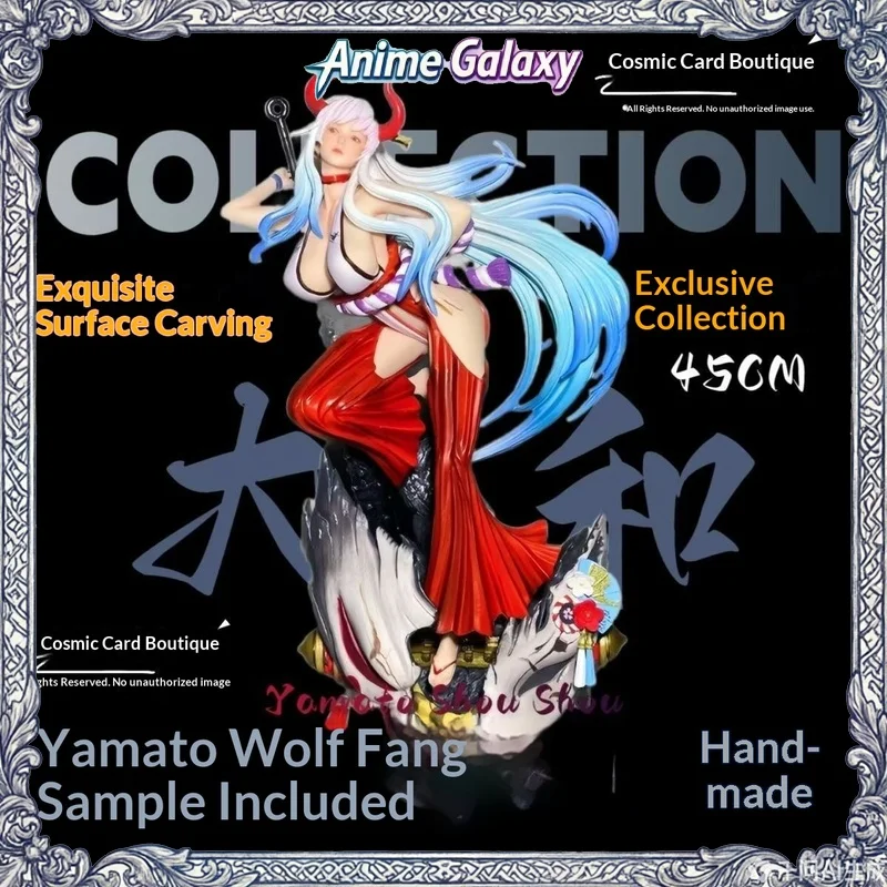 

One Piece Yamato Standing Figure 45cm Anime Statue Beautiful Girl Collection Desktop Decor Ornament Gift For Anime Fans