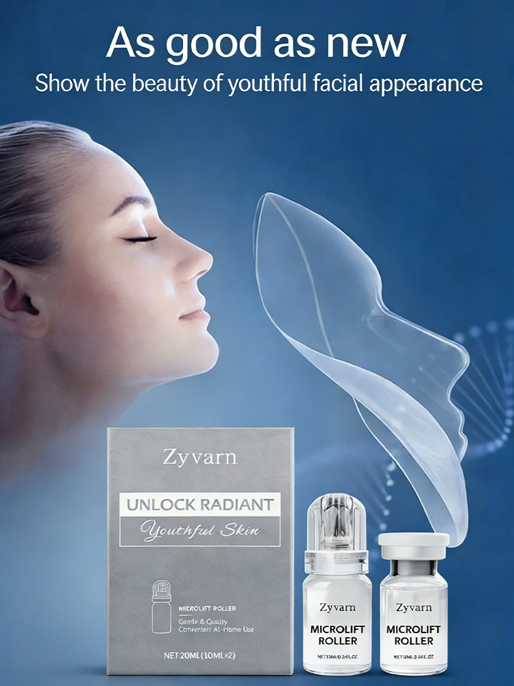 Upgrade Oligopeptide Face Skin Repair Micro Needle Serum Sensitive Skin Moisturizing and Smoothing Hyaluronic Acid Essence