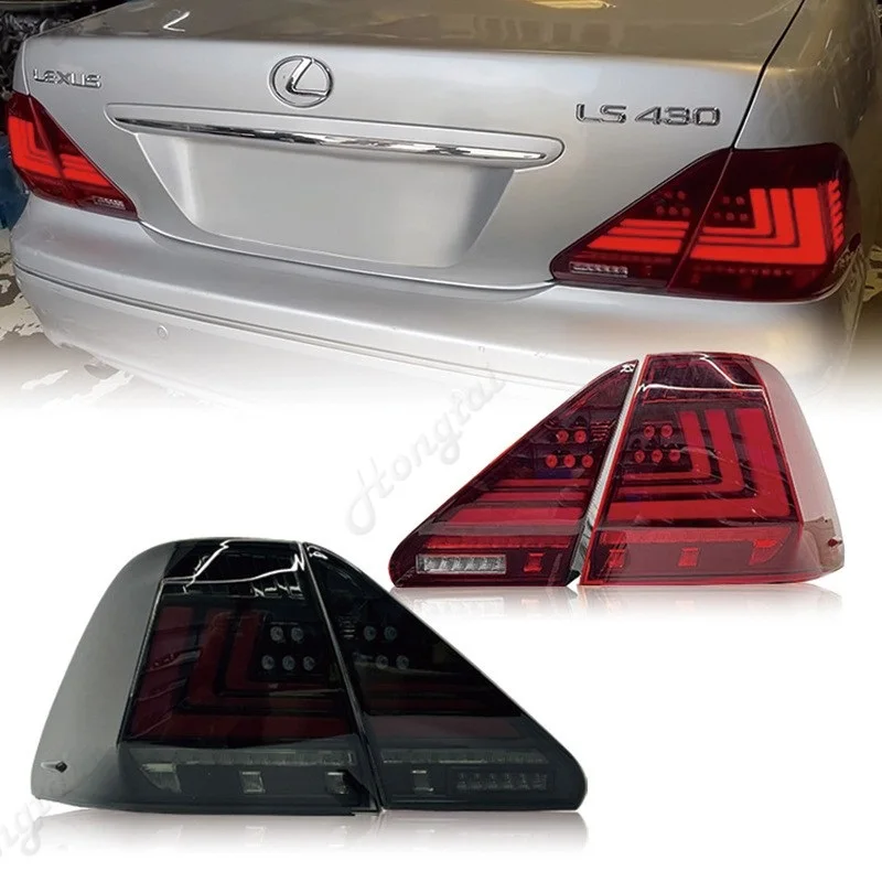 Taillight assembly for 2001 2002-2003-2006 Lexus LS430 Reverse lights, brake lights, turn signals，tail lamp Traffic turn signal