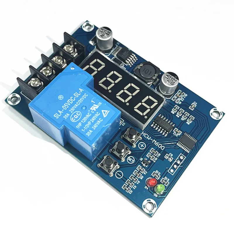 1pcs XH-M600 6V-60V battery charger protection switch battery charging control module overcharge protection board 30A