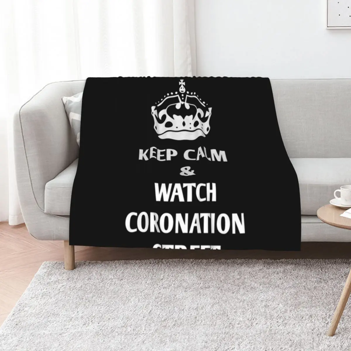 Coronation street Essential Throw Blanket Soft Big warm winter sofa bed Cute anime christmas gifts Blankets