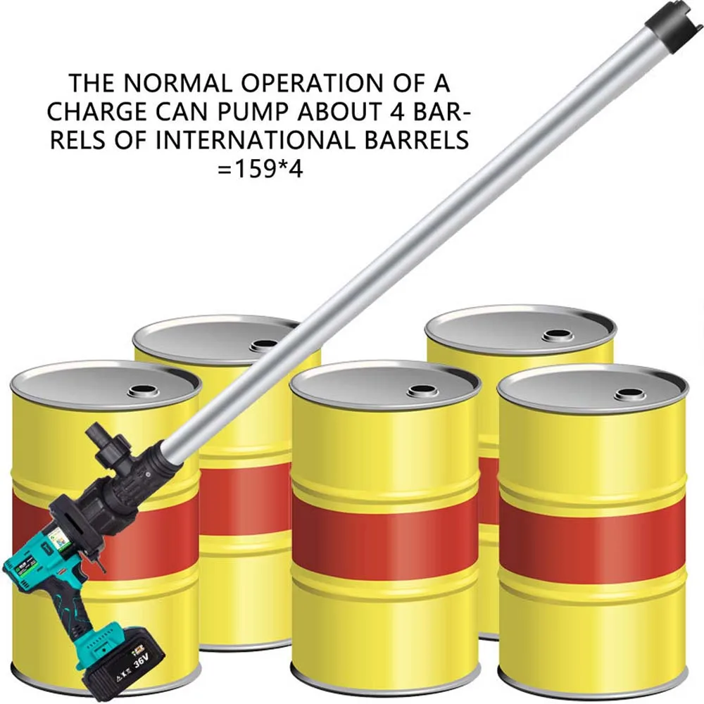 Bomba de gasolina eléctrica portátil para exteriores, Extractor de aceite eléctrico de 36V, 750W, transferencia de baterías de litio Pum