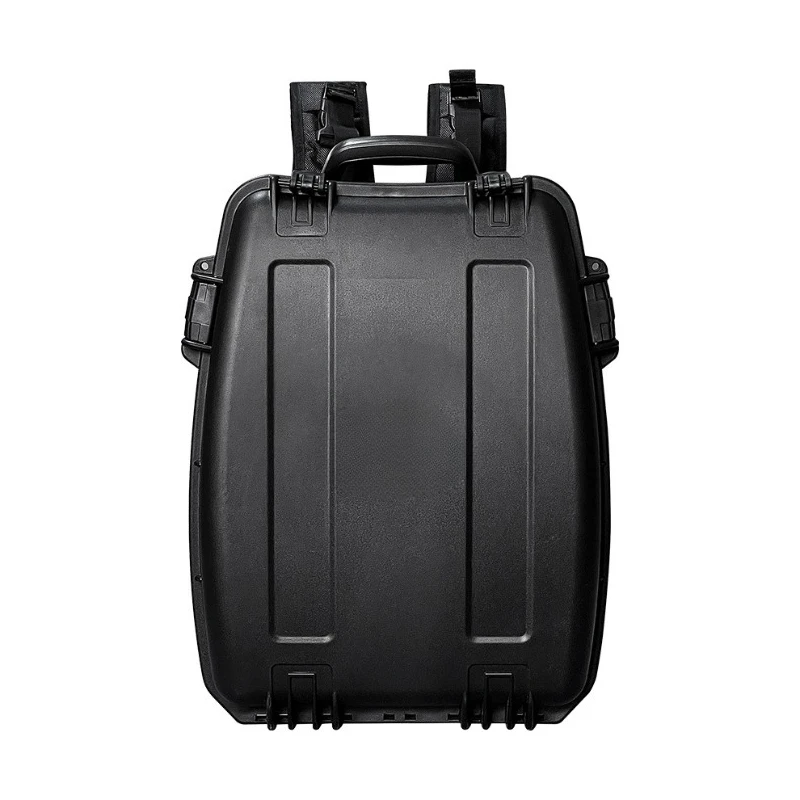 Double shoulder hard shell backpack case Photography case Shockproof, drop-proof, moisture-proof and dustproof outdoor trolley