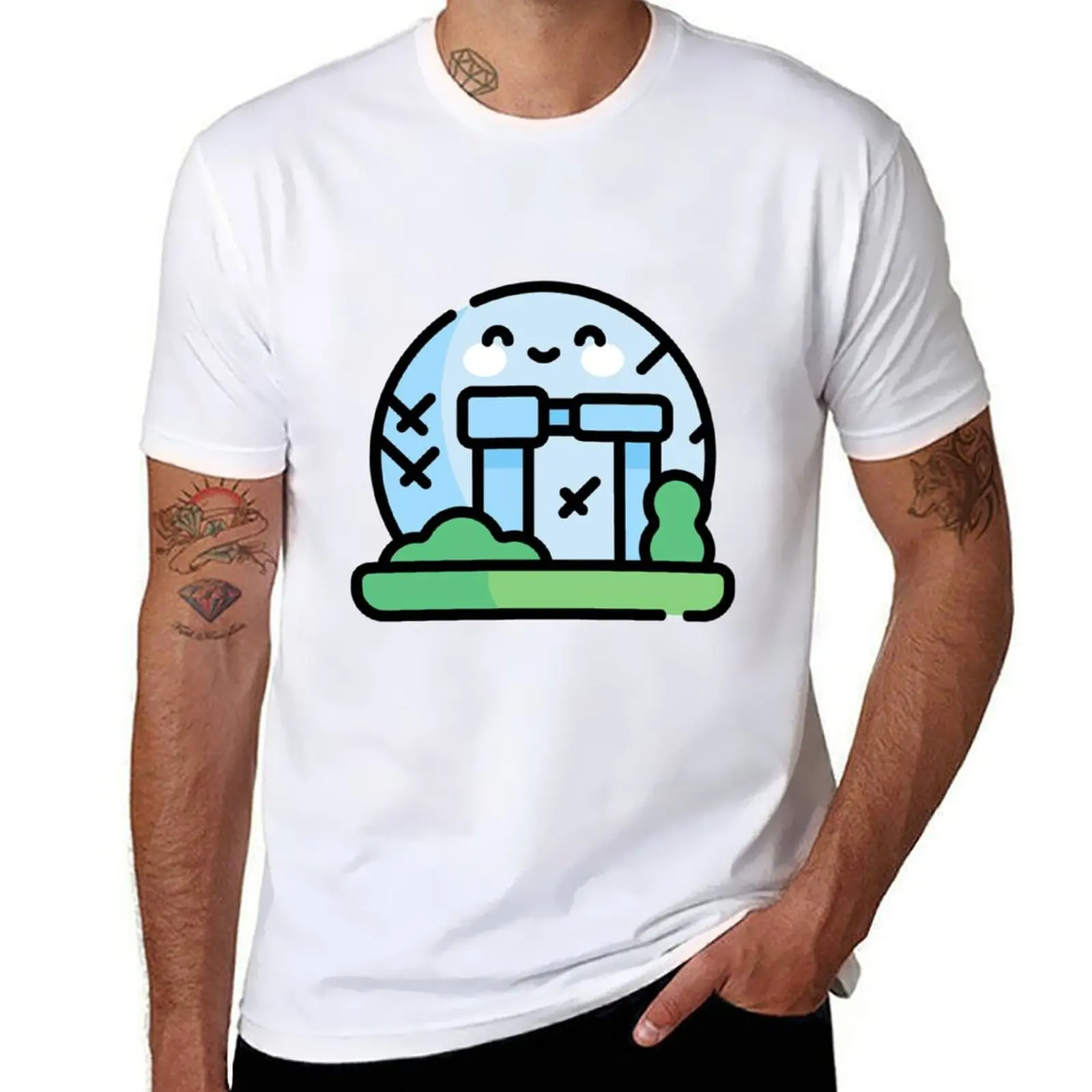 

Biosphere T-Shirt Big Size Simple T-Shirt
