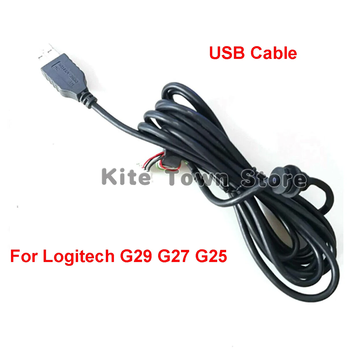 Original USB Cable Wire Steering Wheel Cable Pedal Adaptor Cable for Logitech G29 G27 G25 G920